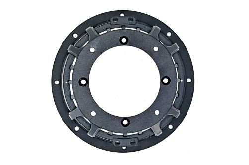 PJ08667 2025 Design Patented New 8-Inch Aluminum Subwoofer Frame with 6 Spoke Stage Speakers Accessory Product