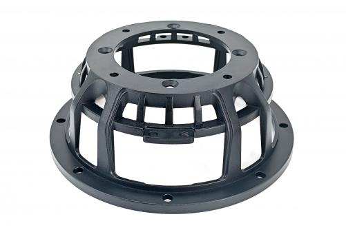 PJ08667 2025 Design Patented New 8-Inch Aluminum Subwoofer Frame with 6 Spoke Stage Speakers Accessory Product