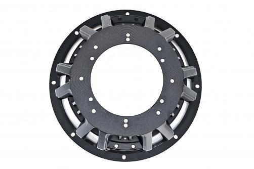 PJ15667 2025 Design Patented New 15-Inch Aluminum Subwoofer Frame with 6 Spoke Stage Speakers Accessory Product