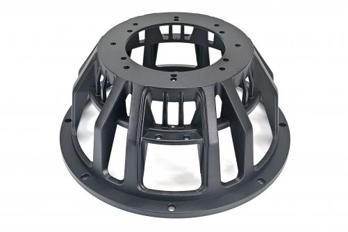 PJ15667 2025 Design Patented New 15-Inch Aluminum Subwoofer Frame with 6 Spoke Stage Speakers Accessory Product