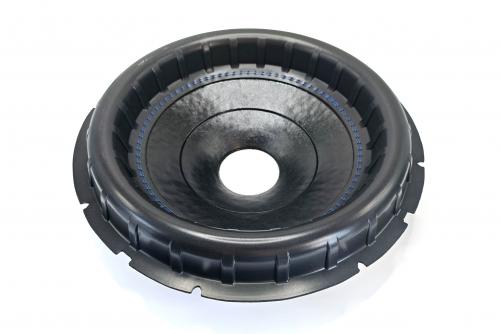 GZ15109:15 inch New Rib Roll Surround Paper Cone，3"VCID