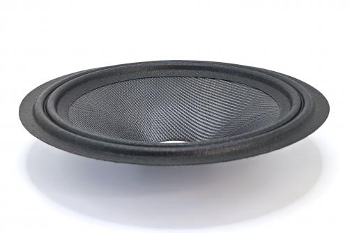 GZ0889:8inch glass fiber cone with cloth edge，1.5inch VCID