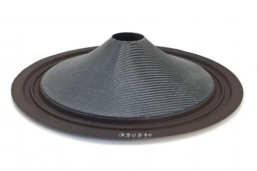 GZ0890:8inch glass fiber cone with cloth edge，1inch VCID