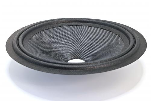 GZ0890:8inch glass fiber cone with cloth edge，1inch VCID