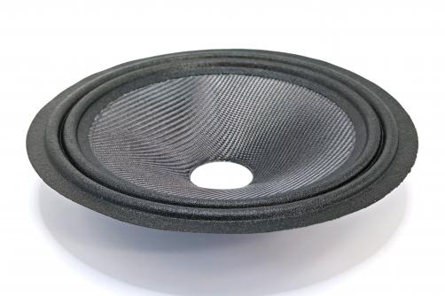 GZ6563:6.5inch glass fiber cone with cloth edge,1inch VCID