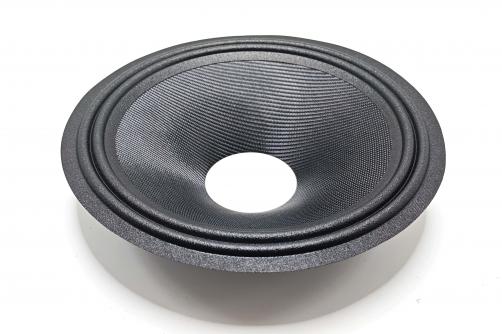 GZ0838A:  8inch Black diagonal glassfiber speaker cone with 2 roll cloth edge 2''VCID
