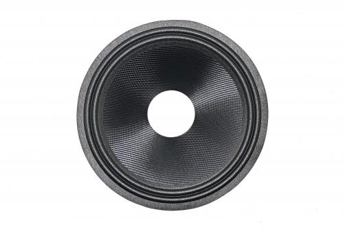 GZ0838A:  8inch Black diagonal glassfiber speaker cone with 2 roll cloth edge 2''VCID