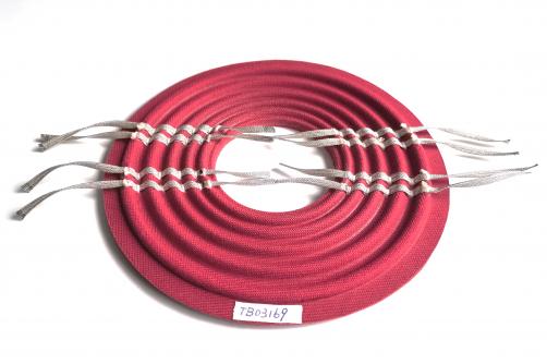 215x77.6mm Triple-layer PC + Silicone Red Spider with 8 Sewn 63-strand Flat Wires, TB03169