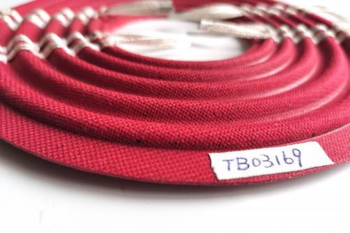 215x77.6mm Triple-layer PC + Silicone Red Spider with 8 Sewn 63-strand Flat Wires, TB03169