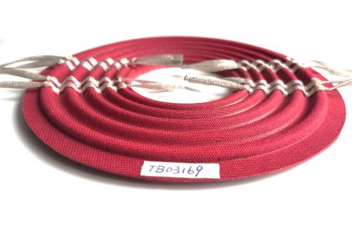 215x77.6mm Triple-layer PC + Silicone Red Spider with 8 Sewn 63-strand Flat Wires, TB03169