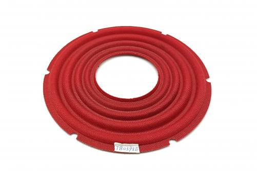 203x77.3mm Triple Layer PC + Silicone Spider in Red and Black Colors, TB0393E