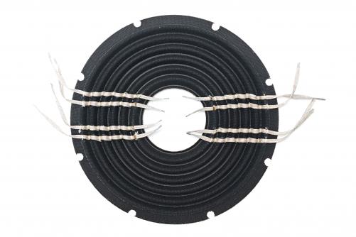 252x77.3mm Double Layer Nomex + Silicone Spider with 8 Strands of 63-core Flat Wire (Lapped Stitching) and 8 Notches, TB0383