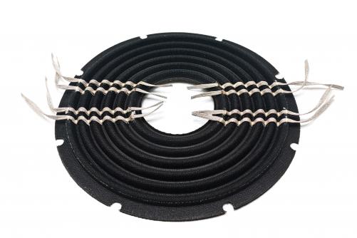 252x77.3mm Double Layer Nomex + Silicone Spider with 8 Strands of 63-core Flat Wire (Lapped Stitching) and 8 Notches, TB0383