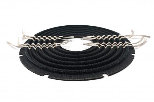 252x77.3mm Double Layer Nomex + Silicone Spider with 8 Strands of 63-core Flat Wire (Lapped Stitching) and 8 Notches, TB0383