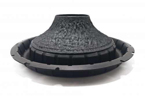 GZ15111:15 inch New Rib Roll Surround Paper Cone，4"VCID