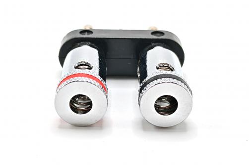 DZ-A079 Chrome-Plated Speaker Terminal - Ø11.5x23.5mm Dimensions