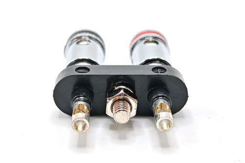 DZ-A079 Chrome-Plated Speaker Terminal - Ø11.5x23.5mm Dimensions