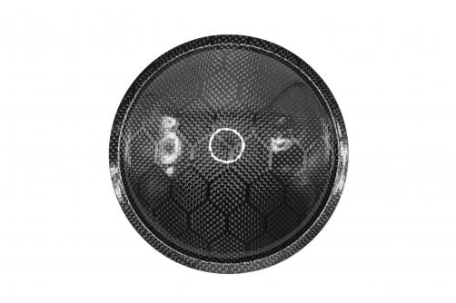 FCM130-10 130mm Speaker Soccer Texture Carbon Fiber Dust Cap Replacement Audio Accessory