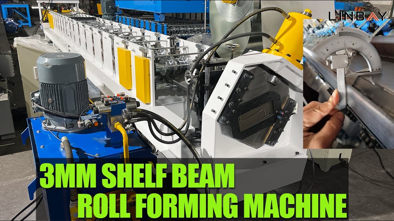 Shelf Beam Roll Forming Machine