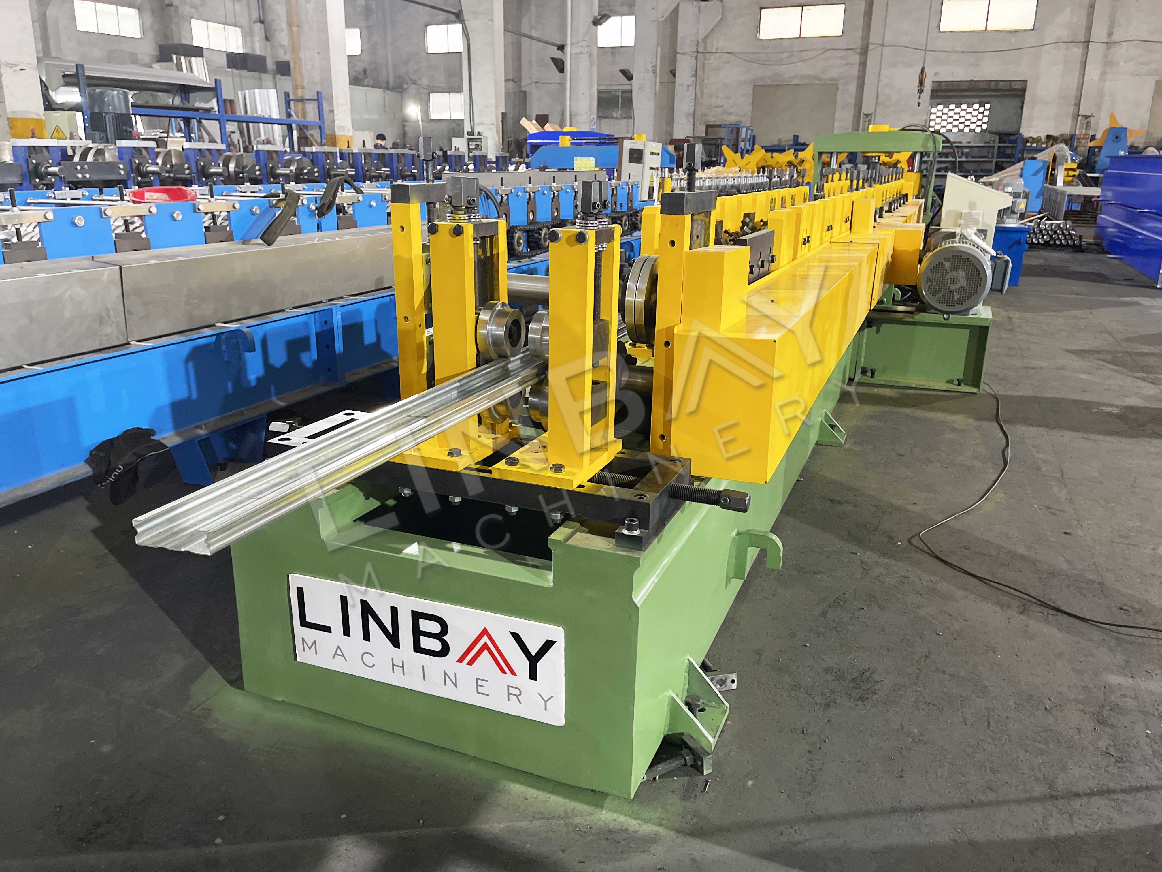 LINBAY- Export Beam Roll Forming Machine to Argentina