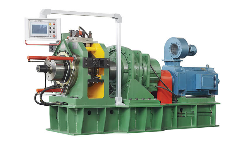 Cu and Al continuous extrusion machine