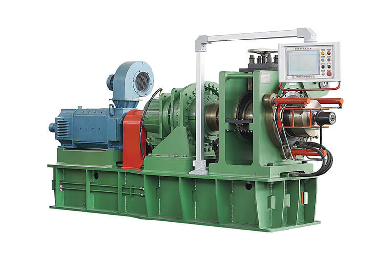 Cu and Al continuous extrusion machine