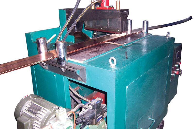 Cu and Al continuous extrusion machine