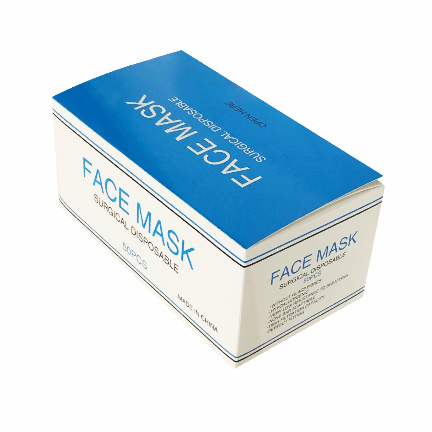 Disposable mask box