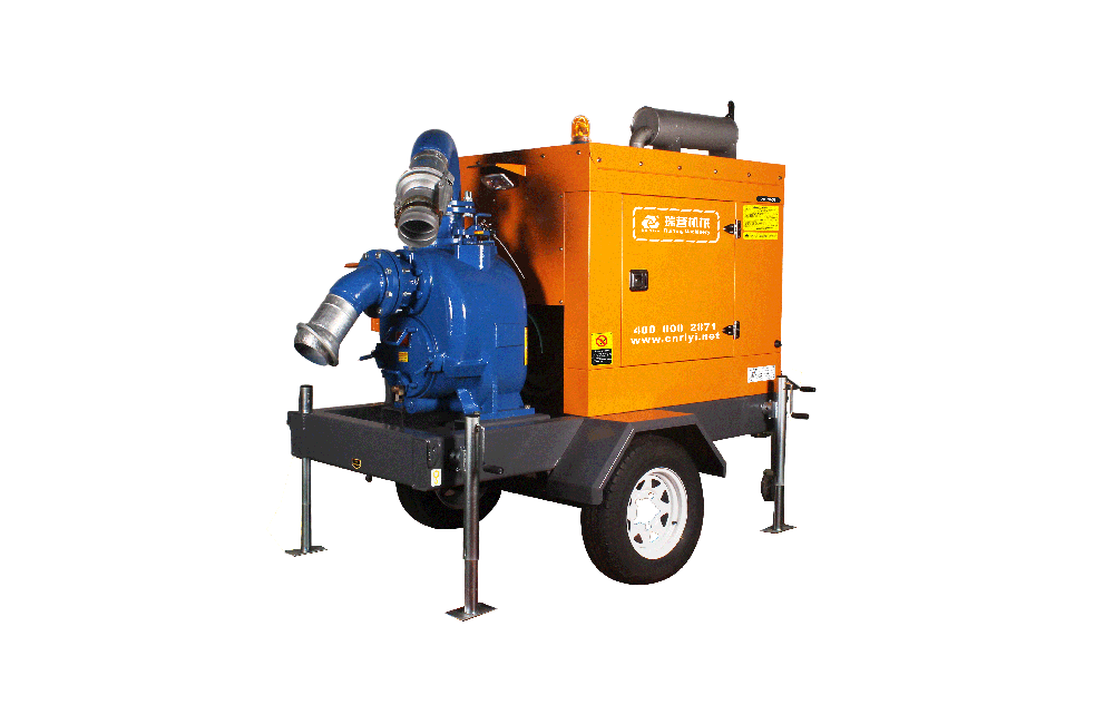 Popular 300 Cubic Trailer Type Mobile Pump Truck at home and abroad