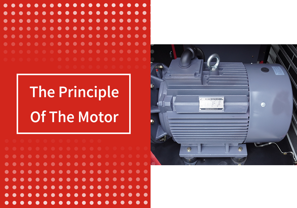 The principle of the motor