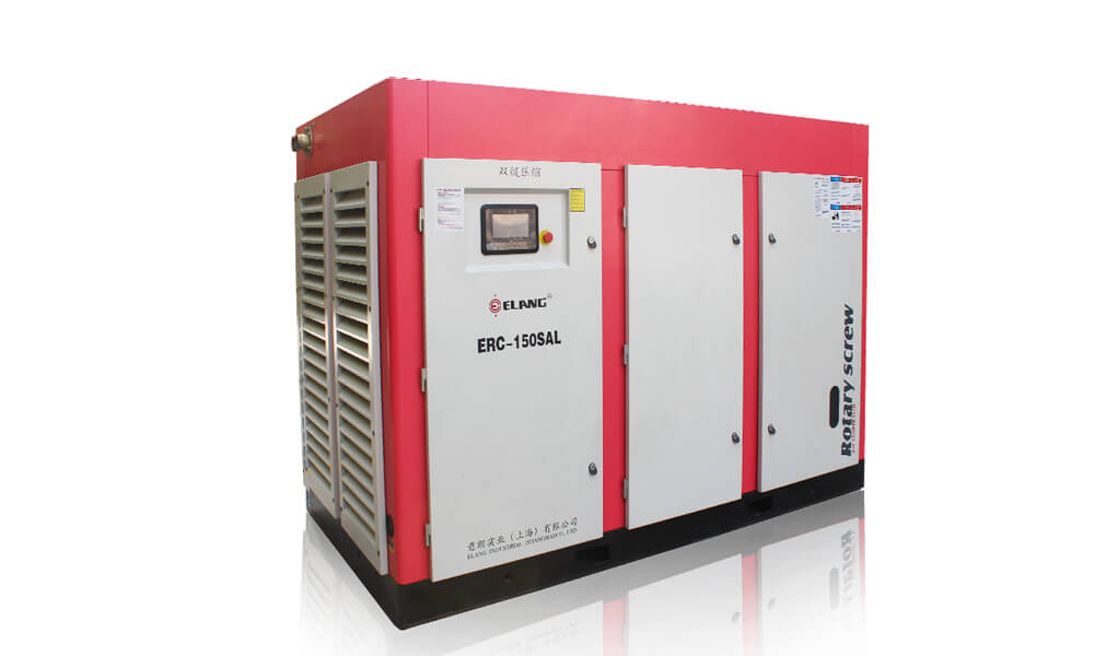 150HP 110Kw Energy Saving Two Stage Screw Air Compressor