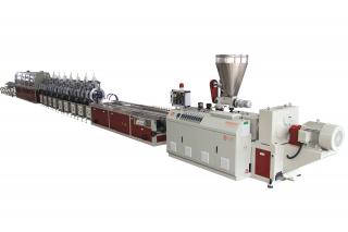 PVC Faux Marble Strip Extrusion Line