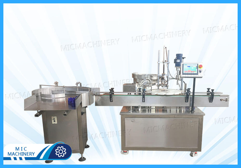 MIC-E40 Electronic Cigarette Filling Machine and Bottle Loading Table Exported to U.S.A.