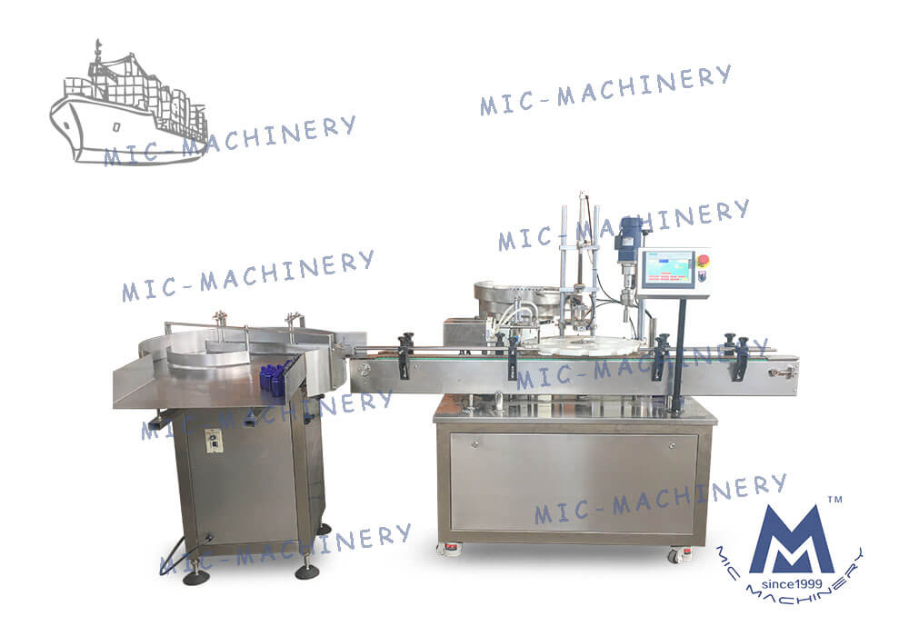 MIC-E40 E-liquid Filling Capping Machine for US Customers
