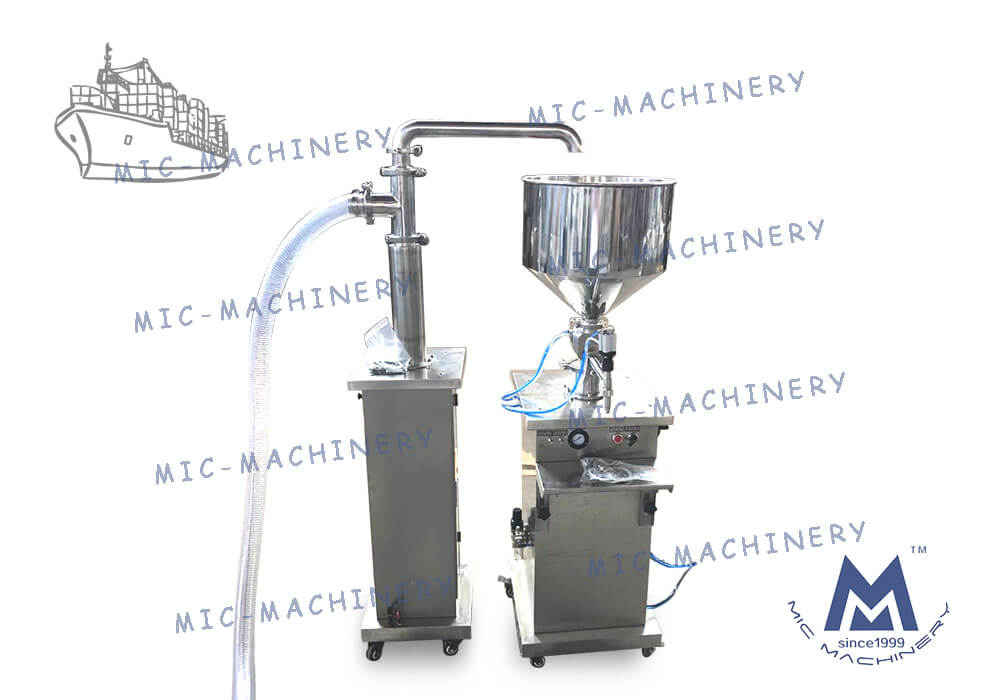MIC-VO1 single filling machine delivered to Spanish customers