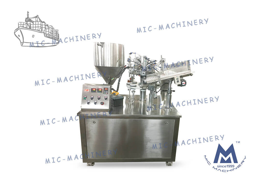 MIC-R45 Soft Tube Filling Sealing Machine Exported to Korea