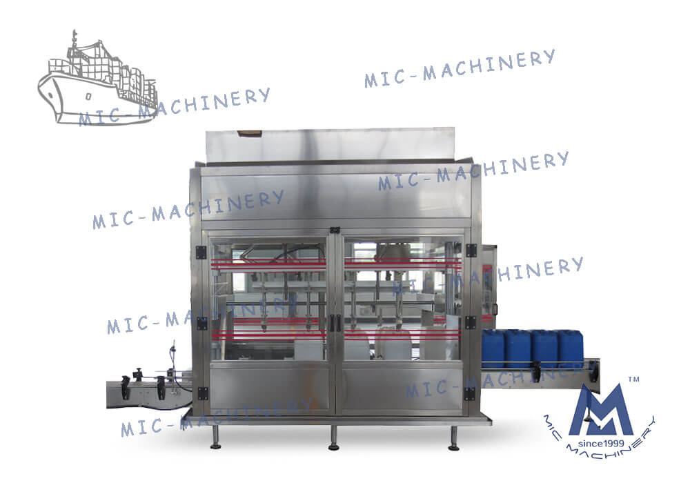 Weighing Filling Machine Line Exported to Singapore
