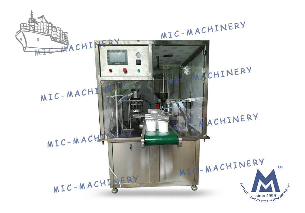 MIC-V01 Automatic Small Cup Filling Machine to USA