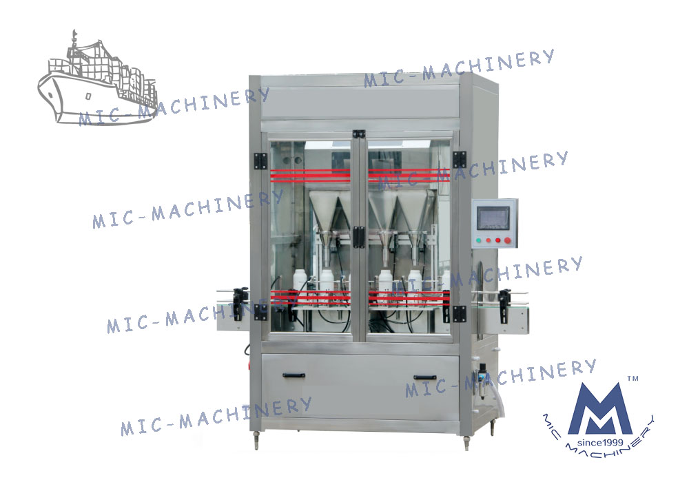 Powder filling machine exported to New Zealand