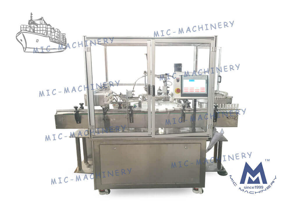 MIC-L40 nail glue filling capping machine Export to USA