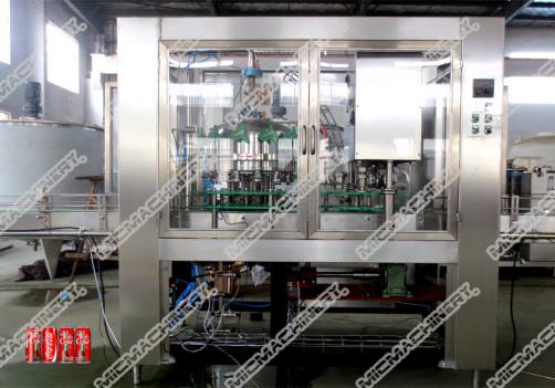 Energy drink filling seaming machine can package