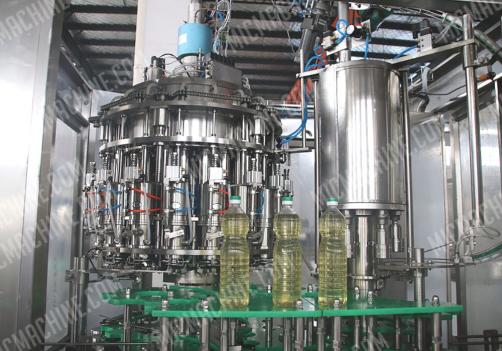 Rotate Oil Filling Capping Machine