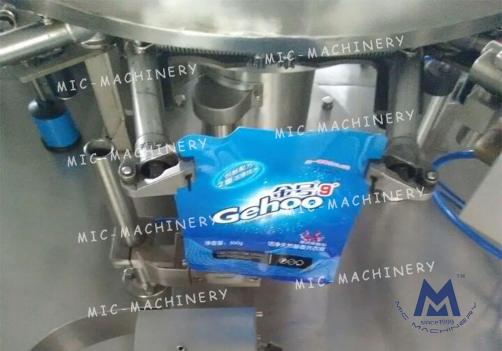 MIC Pouch Filling Machine Price (Detergent, Spice, 10-60 Pouchs/min)