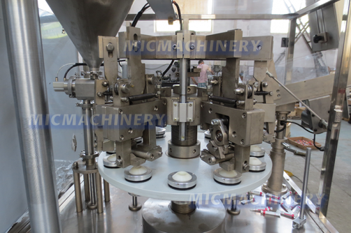 MIC-L60 Automatic Glue Filling Machine ( Ointment, Cosmetic, 60-85 Tubes/min )