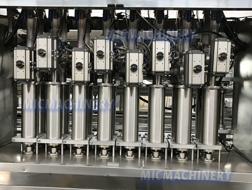 MIC-ZF8 Liquid Filling Machine (Speed 4000 Bottles/h)