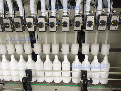 MIC-ZF12 Bleach Filling Machine ( Bleach, Pesticides, Disinfectants, 2000-5000 Bottles/h )