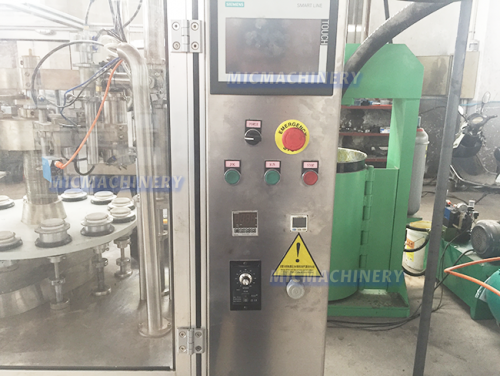 Ointment tube filling sealing machine (MIC-R60-I automatic plastic tube filling sealing machine with heating gun)