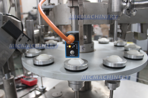 MIC-L60 Automatic Aluminum Tube Filling & Sealing Machine with Material  Pressing Machine and Anti-explosion System