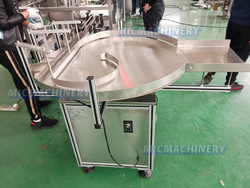 Eye drops filling machine(MIC-L45 eyes drops plastic bottle with inner plug filling and capping machine)