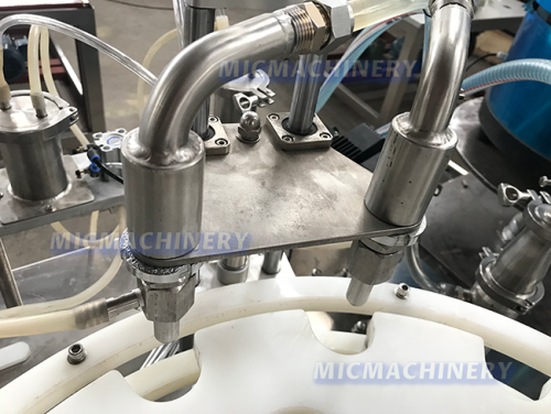 MIC Disinfectant Packaging Machine ( Syrup, Eye Drop, 30-40 Bottles/h )